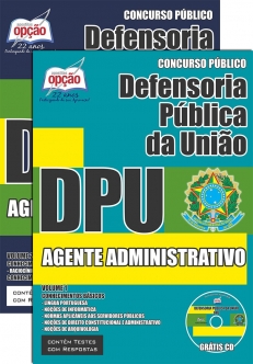 Defensoria Pública da União (DPU)-AGENTE ADMINISTRATIVO